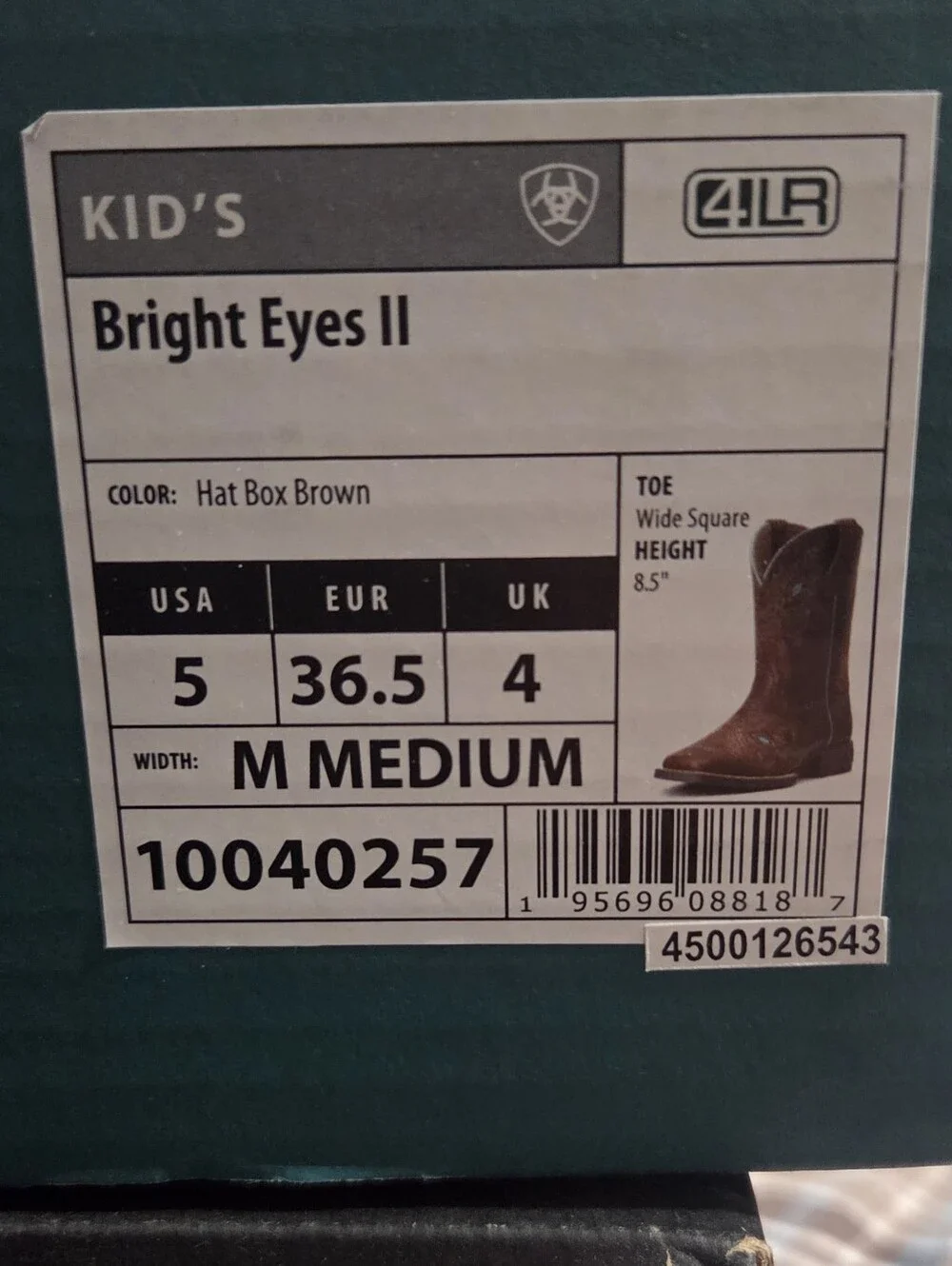 ARIAT Bright Eyes II Western Boot